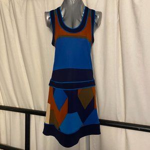 Marc by Marc Jacobs geometric rayon tank dress